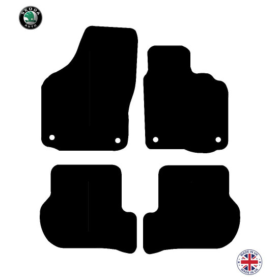 Skoda Octavia 2004-2008 Car Floor Mat Set
