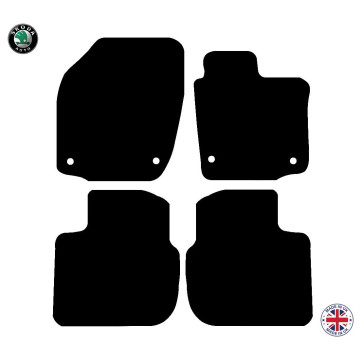 Skoda Rapid 2013-2024 Car Floor Mat Set