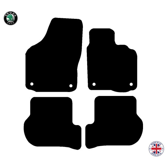Skoda Octavia 2008-2013 Car Floor Mat Set Skoda Octavia 2008-2013 Car Floor Mat Set