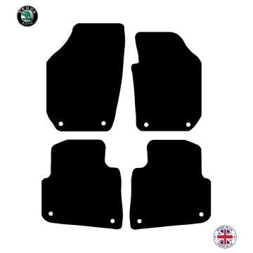 Skoda Roomster 2008-2015 Car Floor Mat Set