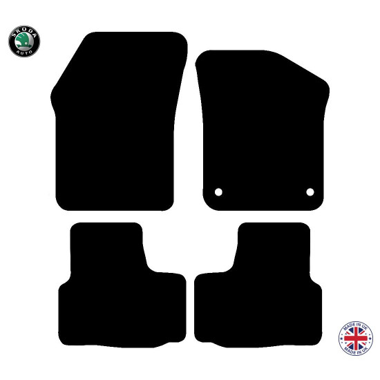 Skoda Citigo 2012-2024 Car Floor Mat Set